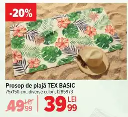 Carrefour Prosop de plajă TEX BASIC Ofertă