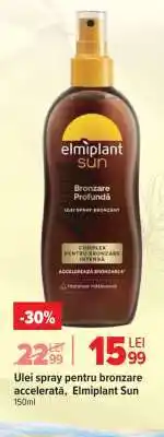 Carrefour Ulei spray pentru bronzare accelerată, Elmiplant Sun Ofertă