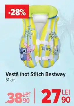 Carrefour Vestă înot Stitch Bestway Ofertă