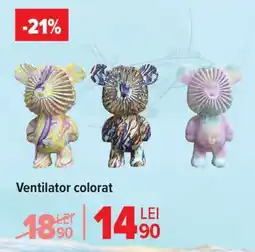 Carrefour Ventilator colorat Ofertă