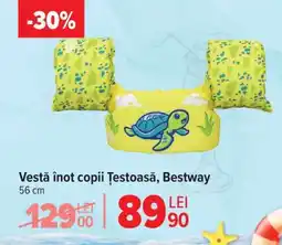 Carrefour Vestă înot copii Țestoasă, Bestway Ofertă