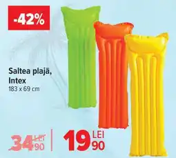 Carrefour Saltea plajă, Intex Ofertă