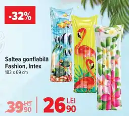 Carrefour Saltea gonflabilă Fashion, Intex Ofertă