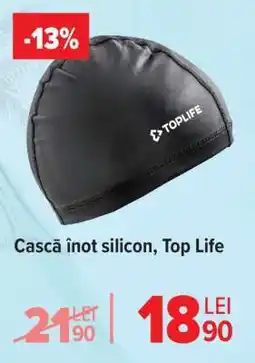 Carrefour Cască înot, silicon, Top Life Ofertă