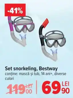 Carrefour Set snorkeling, Bestway Ofertă