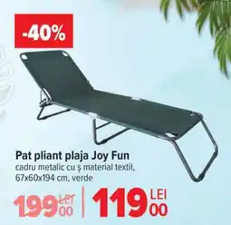 Carrefour Pat pliant plajă Joy Fun Ofertă