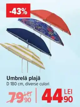 Carrefour Umbrelă plajă Ofertă