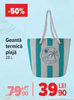 Carrefour Geantă termică plajă Ofertă
