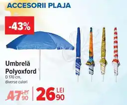 Carrefour Umbrelă Polyoxford Ofertă