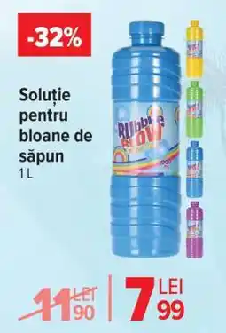 Carrefour Soluție pentru baloane de săpun 1L Ofertă