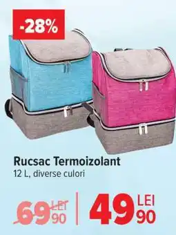 Carrefour Rucsac Termoizolant Ofertă