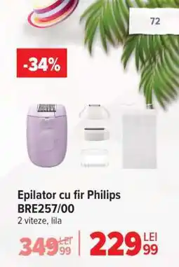 Carrefour Epilator cu fir Philips BRE257/00 Ofertă