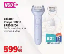 Carrefour Epilator Philips S8000 BRE708/00 Ofertă