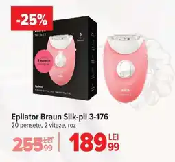 Carrefour Epilator Braun Silk-pil 3-176 Ofertă