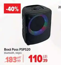 Carrefour Boxă Poss PSPS20 Ofertă