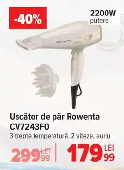 Carrefour Uscător de păr Rowenta CV7243F0 Ofertă