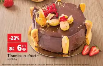 Carrefour Tiramisu cu fructe Ofertă