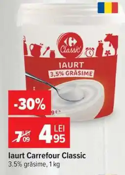 Carrefour Iaurt Carrefour Classic Ofertă