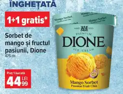 Carrefour Dione Mango Sorbet Ofertă