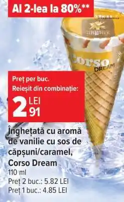 Carrefour Înghețată Corso Dream Ofertă