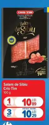 Carrefour Salam de Sibiu CRIS-TIM Ofertă