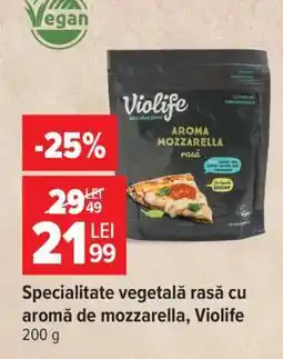 Carrefour Specialitate vegetală rasă cu aromă de mozzarella, Violife Ofertă