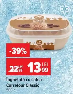Carrefour Înghețată cu cafea Carrefour Classic Ofertă