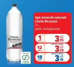 Carrefour Apă minerală naturală Cheile Bicazului Ofertă