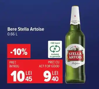 Carrefour Bere Stella Artois Ofertă