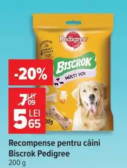 Carrefour Recompense pentru câini Biscrok Pedigree Ofertă