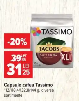 Carrefour Capsule cafea, Tassimo Ofertă