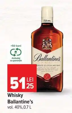 Carrefour Whisky Ballantine's Ofertă