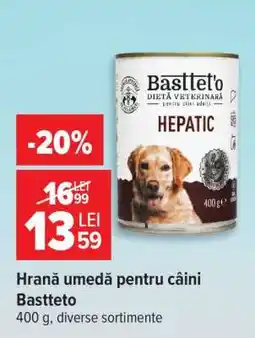 Carrefour Hrană umedă pentru câini Bastteto Ofertă