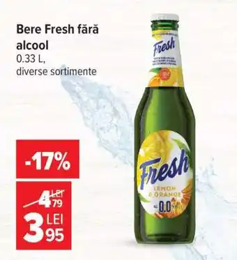 Carrefour Bere Fresh fără alcool Ofertă