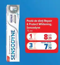 Carrefour Pastă de dinți Repair & Protect Whitening Sensodyne Ofertă