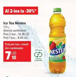 Carrefour Ice tea Nestea Ofertă