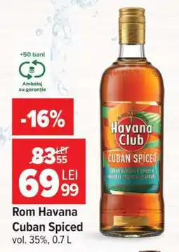Carrefour Rom Havana Cuban Spiced Ofertă