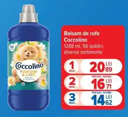 Carrefour Balsam de rufe Coccolino Ofertă