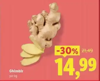 Lidl Ghimbir Ofertă