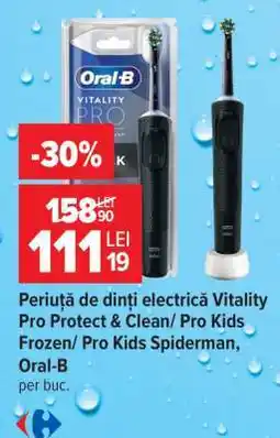 Carrefour Periuță de dinți electrică Vitality Pro Ofertă