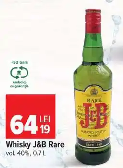 Carrefour Whisky J&B Rare Ofertă