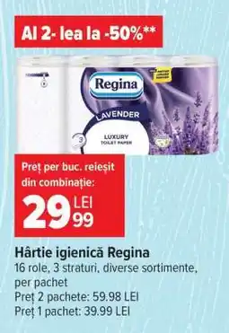 Carrefour Hârtie igienică, Regina Ofertă
