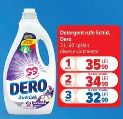 Carrefour Detergent rufe lichid, Dero Ofertă