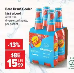 Carrefour Bere Ursus Cooler fără alcool Ofertă