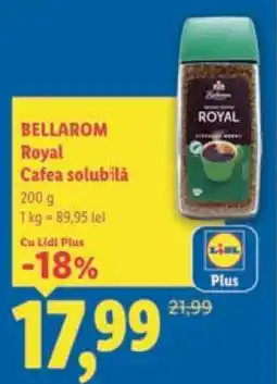 Lidl Bellarom Royal Cafea solubilă Ofertă