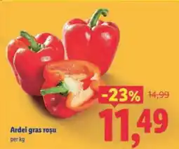 Lidl Ardei gras roșu Ofertă