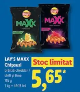 Lidl LAY'S MAXX Chipsuri Ofertă