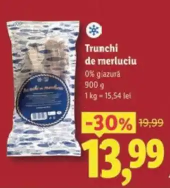 Lidl Trunchi de merluciu Ofertă
