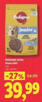 Lidl PEDIGREE VITAL Hrană câini Ofertă