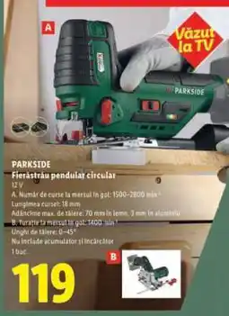 Lidl PARKSIDE Fierăstrău pendular circular Ofertă